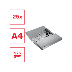 Subcarpeta cartulina esselte pocket folio color azul 275 gr