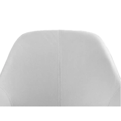 Silla q-connect confidente siemione base metalica alt max 820 anc 570 prof 580 color gris claro