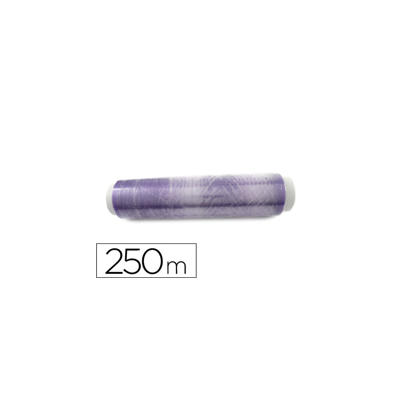 Film transparente alimentacion rollo de 250m ancho 30cm