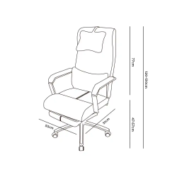 Silla q-connect direccion ravenna malla base metalica alt max 1300 anc 670 prof 730 mm ruedas premium color negro