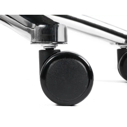 Silla q-connect direccion ravenna malla base metalica alt max 1300 anc 670 prof 730 mm ruedas premium color negro