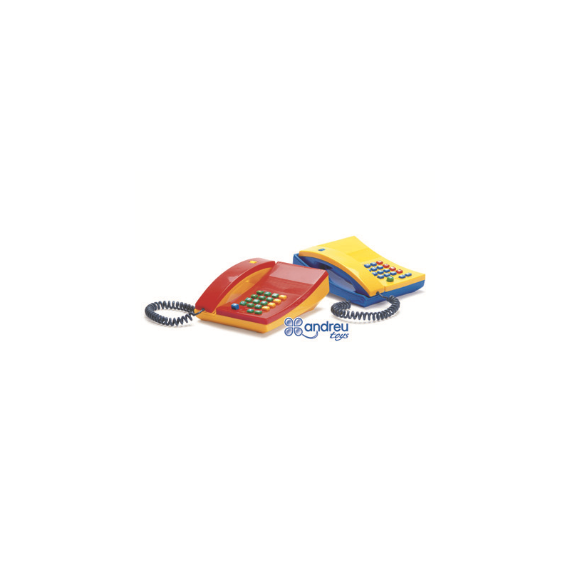 Juego dantoy telefono con teclas y sonido 18x19x8 cm