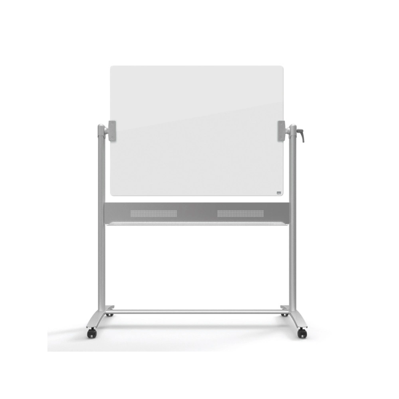 Pizarra blanca nobo cristal movil 120x90 cm