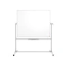 Pizarra blanca nobo classic acero vitrificado movil 150x120 cm