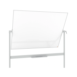 Pizarra blanca nobo classic acero vitrificado movil 150x120 cm