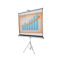Pantalla de proyeccion nobo mate con tripode 2000x1513 mm