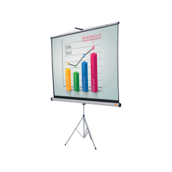 Pantalla de proyeccion nobo mate con tripode 2000x1513 mm