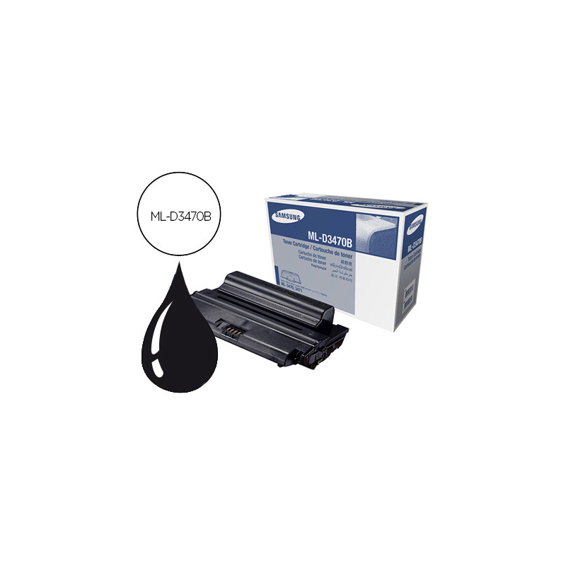 Toner samsung ml-3470d ml-3471nd negro 10000 pag