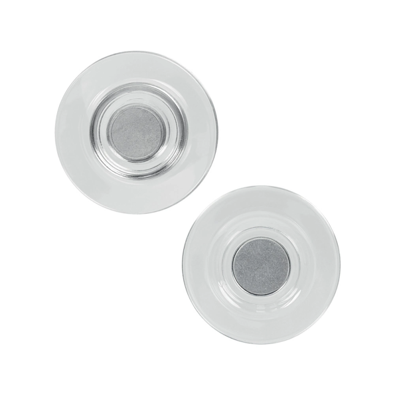 Iman para sujecion nobo 32 mm transparente 32 mm pack de 10 unidades