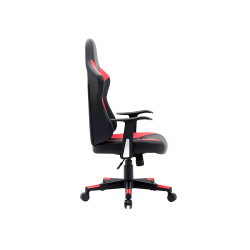 Silla q-connect gaming orvieto simil piel base nylon alt max 1200 anc 650 prof 650 mm ruedas premium negro rojo