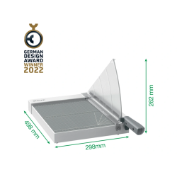 Guillotina leitz manual home din a4 largo de corte 330 mm capacidad 8 hojas