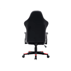 Silla q-connect gaming orvieto simil piel base nylon alt max 1200 anc 650 prof 650 mm ruedas premium negro rojo