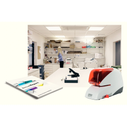 Grapadora electrica rapid 5050e capacidad 50 hojas usa casette grapas 5050e color plata/naranja