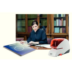 Grapadora electrica rapid 5050e capacidad 50 hojas usa casette grapas 5050e color plata/naranja