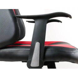 Silla q-connect gaming orvieto simil piel base nylon alt max 1200 anc 650 prof 650 mm ruedas premium negro rojo