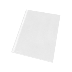 Funda multitaladro esselte din a4 polipropileno piel de naranja con refuerzo bolsa de 100 unidades