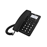Telefono spc sobremesa teclas grandes con rellamada 3 niveles volumen opcion mute 3 memorias directas color negro