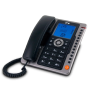 Telefono spc sobremesa/mural pantalla 3,5/' retroiluminada con rellamada opcion mute 7 memorias directas color negro