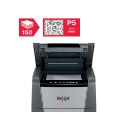 Destructora de documentos rexel optimum auto+ 150m eu negro
