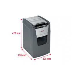 Destructora de documentos rexel optimum auto+ 130m eu negro
