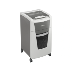 Destructora de documentos leitz iq auto+ office 300 p5 blanca