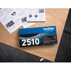 Toner brother tn2510 mfc-l2860dwe / l2627dwe / l2400dwe negro 1200 paginas