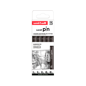 Rotulador uniball pin...