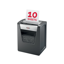 Destructora de documentos rexel momentum m510 capacidad de corte 10 hojas destruye grapas y clips papelera 23 l