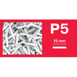 Destructora de documentos rexel momentum m515 capacidad de corte 15 hojas destruye grapas y clips papelera 30 l