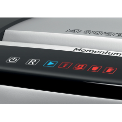 Destructora de documentos rexel momentum m515 capacidad de corte 15 hojas destruye grapas y clips papelera 30 l