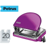 Taladrador petrus 52 wow violeta metalizado capacidad 20 hojas en blister