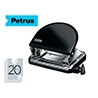 Taladrador petrus 52 wow negro metalizado capacidad 20 hojas en blister