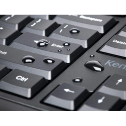 Set teclado y raton kensington inalambrico pro fit qwerty negro