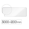 Pizarra blanca nobo premium plus acero vitrificado magnetica 3000x1200 mm