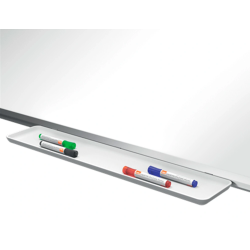 Pizarra blanca nobo premium plus acero vitrificado magnetica 3000x1200 mm