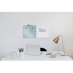 Pizarra nobo magnetica para el hogar color blanco 360x360 mm