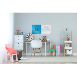 Pizarra nobo magnetica para el hogar color blanco 360x360 mm