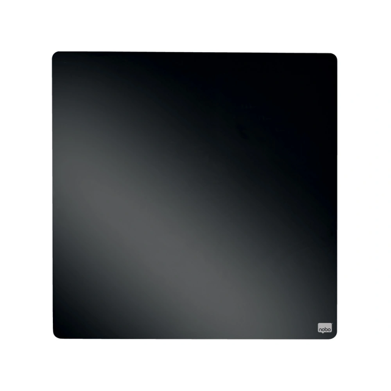 Pizarra nobo magnetica para el hogar color negro 36x36 cm