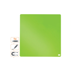 Pizarra nobo magnetica para el hogar color negro 36x36 cm