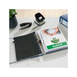 Archivador de palanca leitz 180 din a4 maxi polipropileno lomo 80 mm color azul