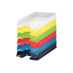 Bandeja sobremesa esselte europost opaca color negro vivida 254x61x350 mm