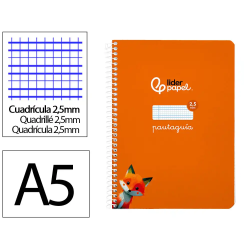 Cuaderno espiral liderpapel...
