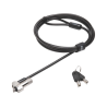 Cable de seguridad para portatil kensington nanosaver con candado longitud 1,8 mt