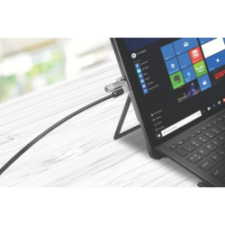 Cable de seguridad para portatil kensington nanosaver con candado longitud 1,8 mt