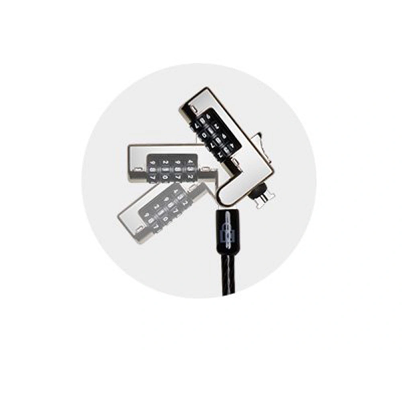 Cable de seguridad para portatil kensington con candado slim longitud 1,8 mt