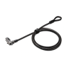 Cable de seguridad para portatil kensington con candado slim longitud 1,8 mt