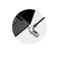 Cable de seguridad para portatil kensington con candado slim longitud 1,8 mt