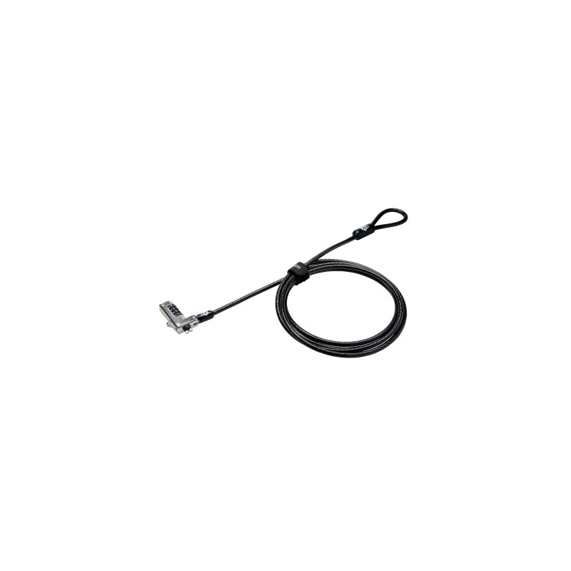 Cable de seguridad para portatil kensington nanosaver con candado slim longitud 1,8 mt