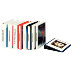 Carpeta canguro esselte basica 4 anillas mixtas 40 mm din a4 plastico color blanco