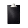 Portanotas esselte din a4 plastico forrado con pinza color negro
